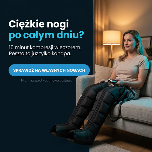 Relivo kompresyjne buty do domowego masażu nóg